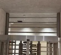 Gate above Turnstile