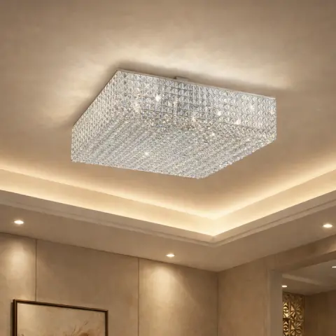 Crystal Ceiling Light