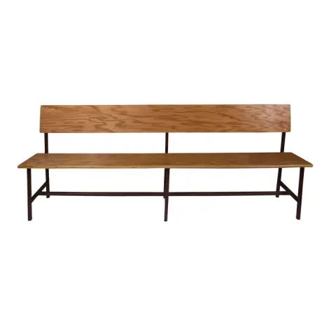 Bench with Backrest